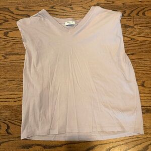 Babaton Light Purple Short Sleeve Top